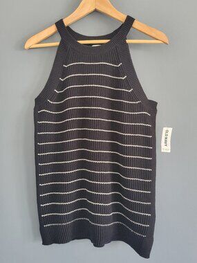 Old Navy 100% Cotton Sweater Tank - Medium